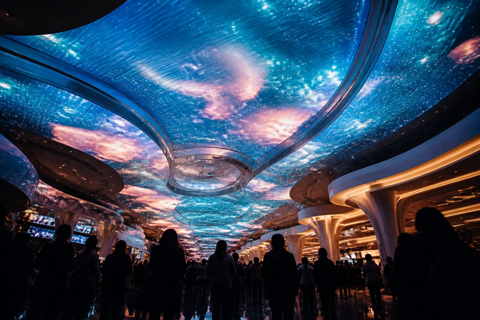 Immersives Erlebnis im Resorts World New York City: LED-System setzt neue Maßstäbe